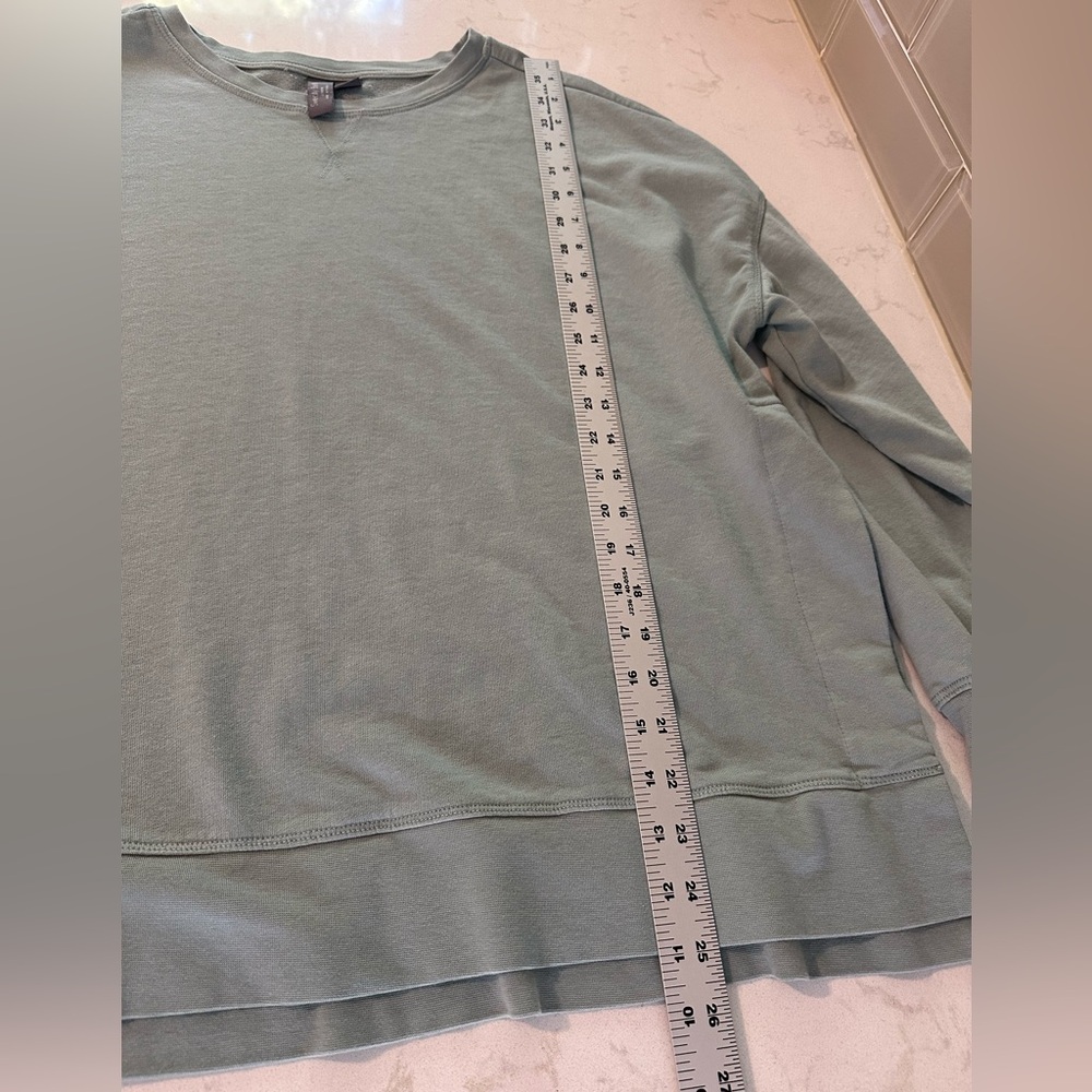 Sweaty Betty After Class Sweatshirt. Size 12 Sage Green. - Picture 13 of 14